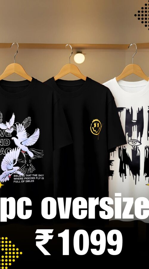 3 Pc Oversized